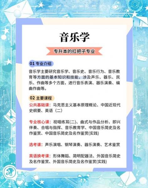 自考艺术类专业有哪些