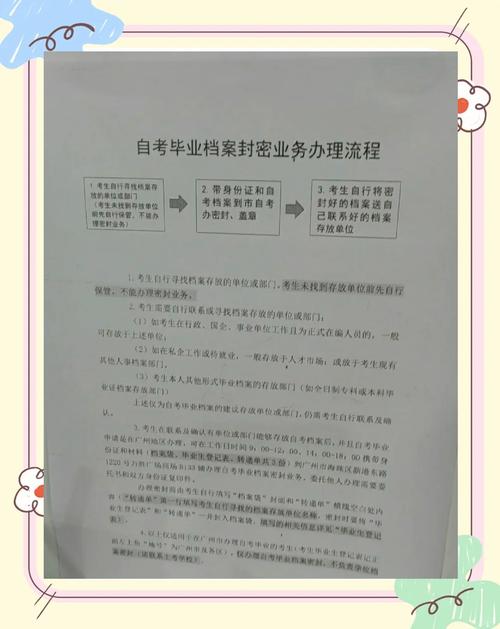 自考本科档案没有密封怎么办