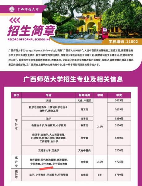 广西师范学院自考本科可靠吗