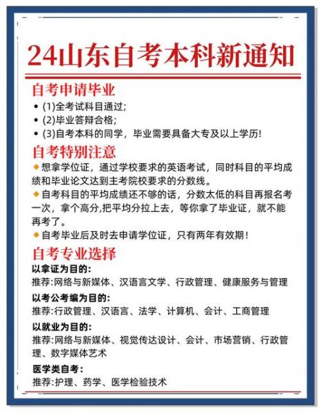 山东师范大学的小自考报名流程