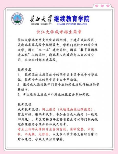 长江大学有同等学力或者自考上岸的吗?