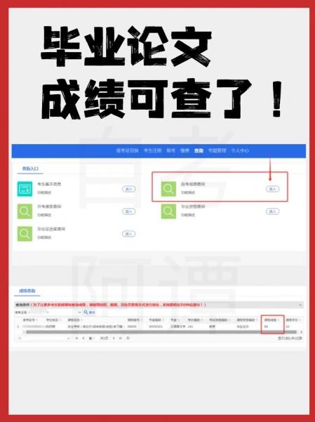 全国自考大专成绩在哪查询?