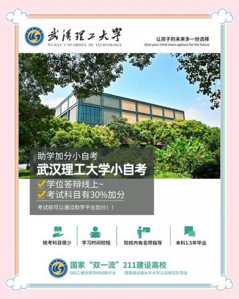 武汉哪些学校有自考